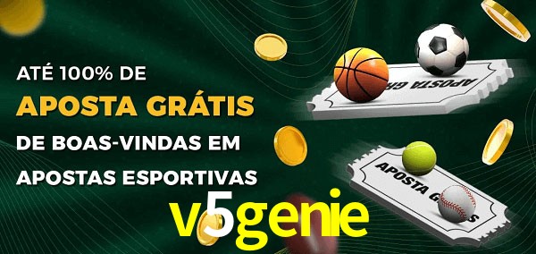 v5genie Ate 100% de Aposta Gratis